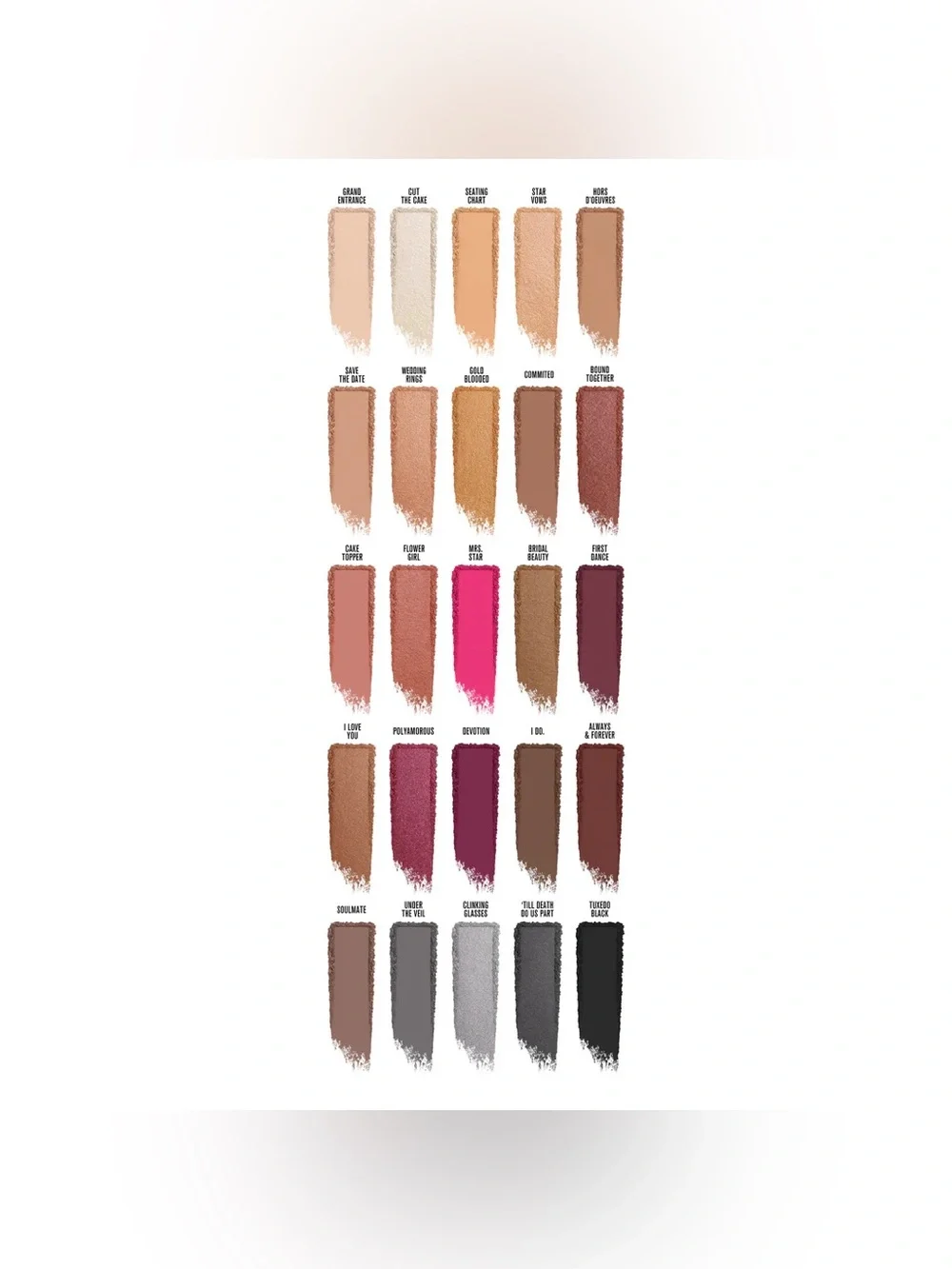 Jeffree Star Wedding Bridal Palette